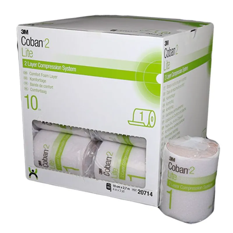 3M Coban 2 Layer Lite Comfort Foam Layer 3M Coban 2 Layer Lite Comfort Foam Layer