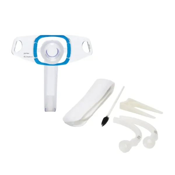 BLUselect Uncuffed Tracheostomy Tube Kit Tube