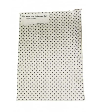Cello Naps 4ply Dental Bibs Lined with Star 200 x 280mm