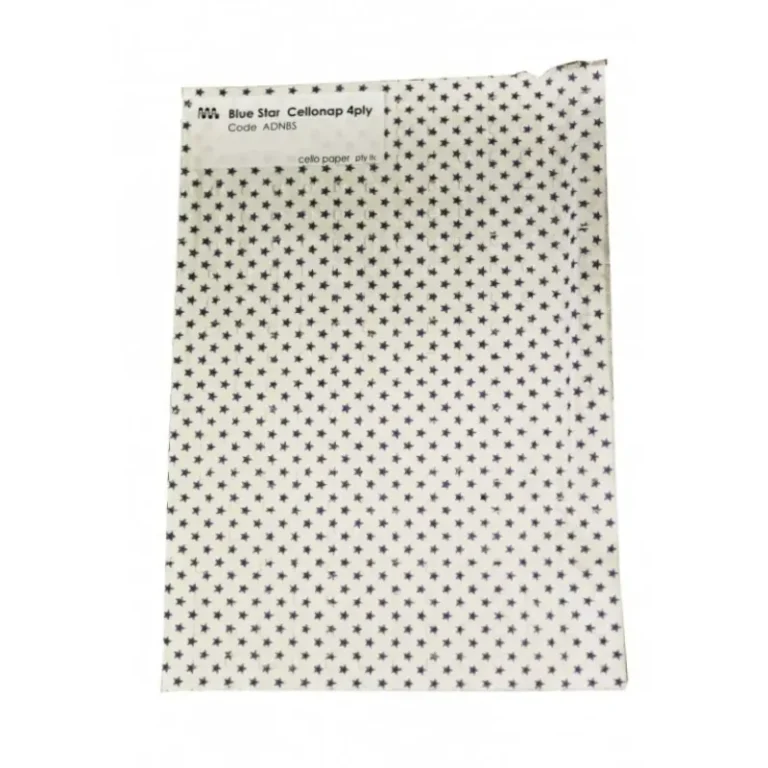 Cello Naps 4ply Dental Bibs Lined with Star 200 x 280mm