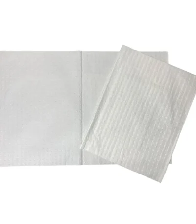 Cello Naps White Lined 4Ply Dental Bibs