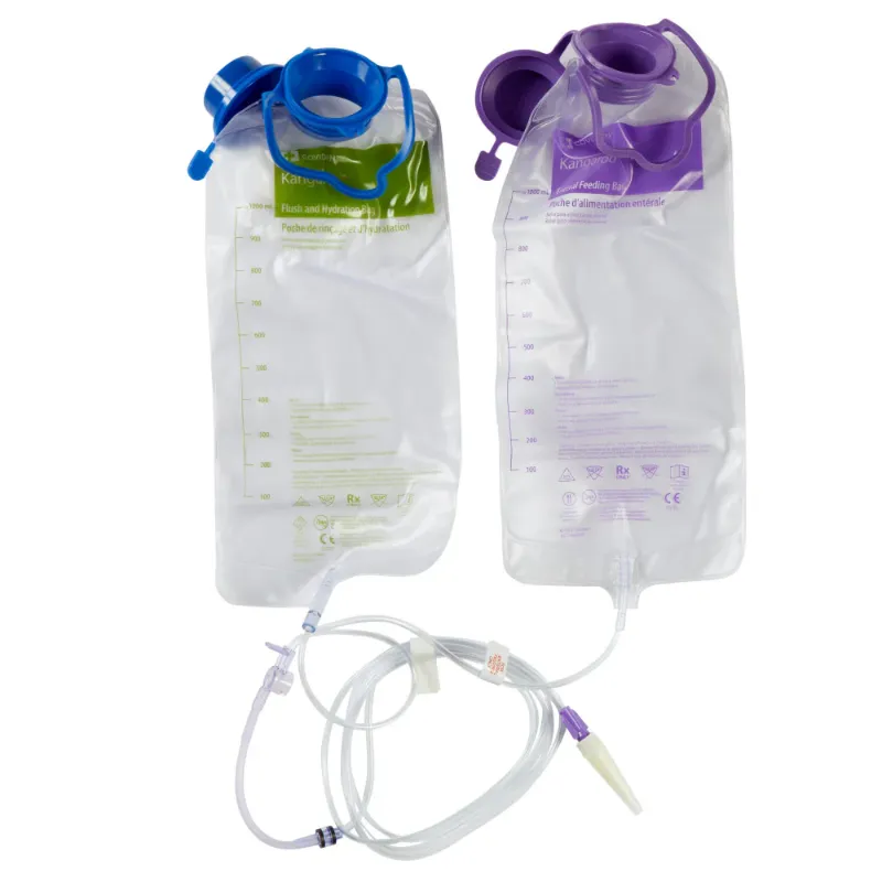 Covidien Kangaroo Joey Pump 1000mL Feed And Flush Set Non-Sterile Covidien Kangaroo Joey Pump 1000mL Feed And Flush Set Non-Sterile