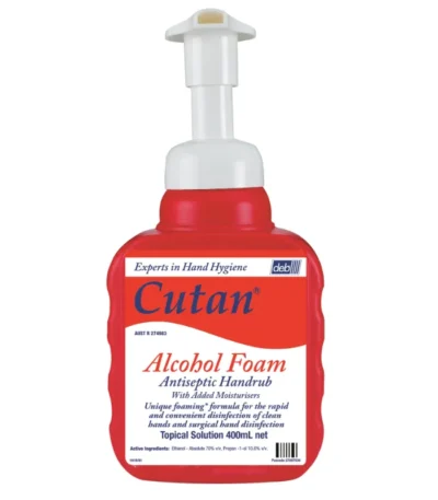 Cutan Alcohol Foam Hand Sanitiser 400mL