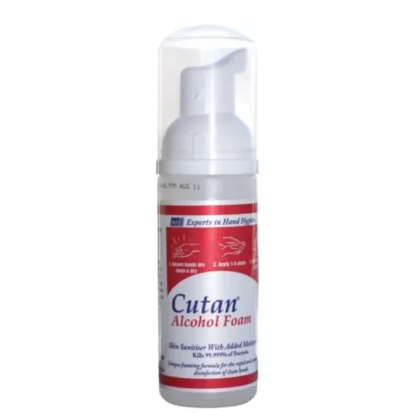Cutan Alcohol Foam Hand Sanitiser 50mL