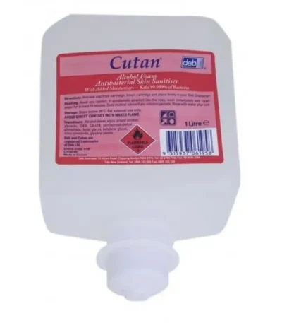 Cutan Alcohol Foam Hand Sanitiser Refill 1000mL