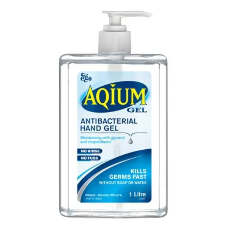 Ego Aqium Antibacterial Hand Gel 1L Pump Pack