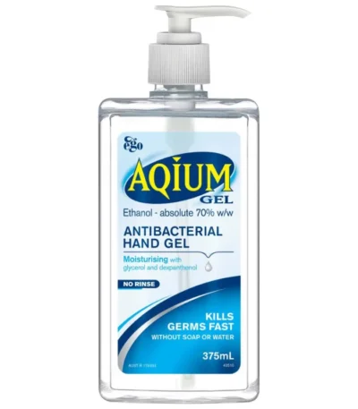 Ego Aqium Antibacterial Hand Gel 375mL