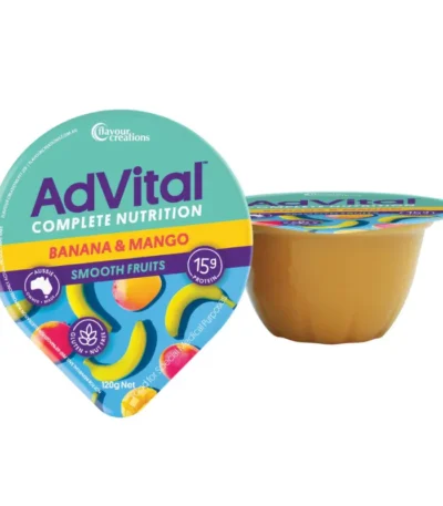 Flavour Creations AdVital Nutritionally Complete Smooth Fruits Banana and Mango 120g