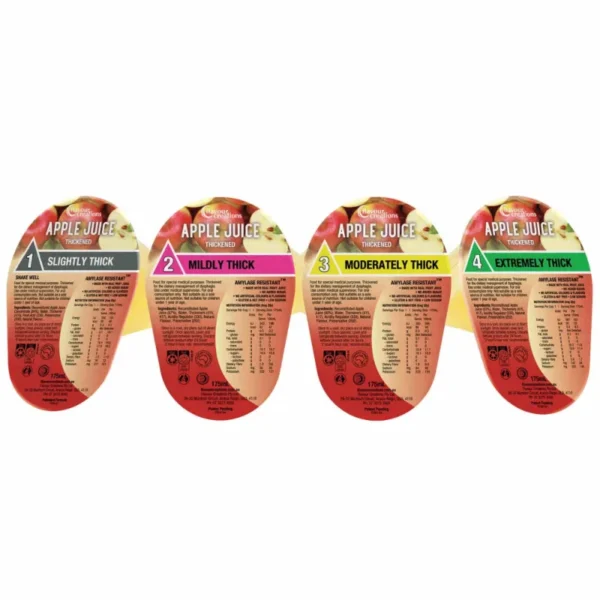 Flavour Creations Apple Juice Thickened 175mL Box of 24 - All Types