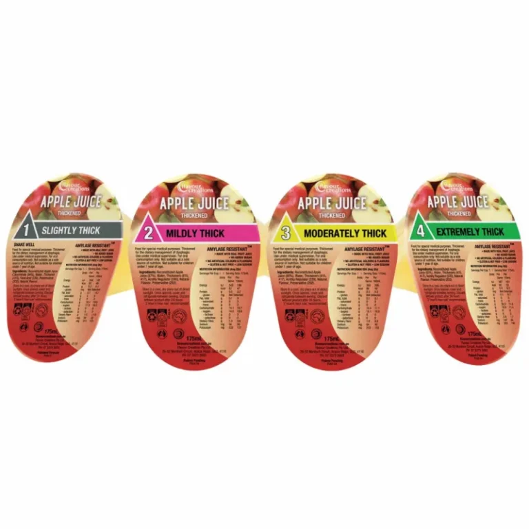 Flavour Creations Apple Juice Thickened 175mL Box of 24 - All Types