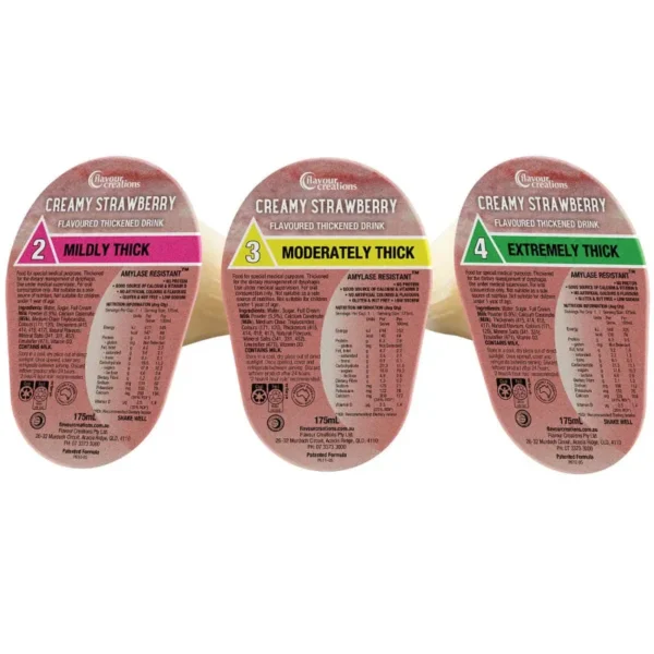 Flavour Creations Creamy Strawberry Drink 175mL Box of 24 - All Types