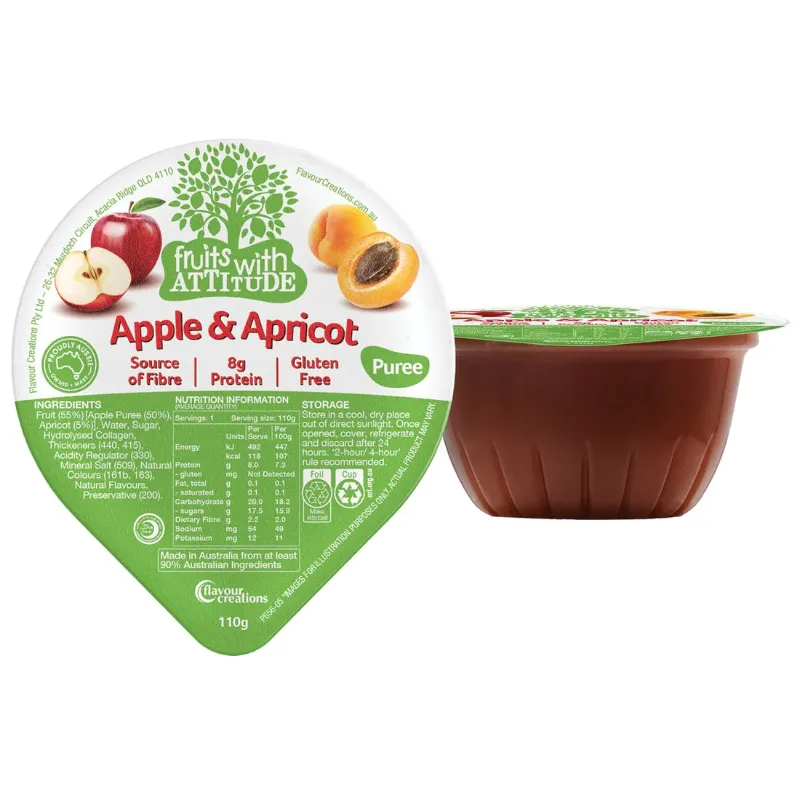 Flavour Creations Fruits With Attitude Puree 110g - All Flavours Flavour Creations Fruits With Attitude Puree 110g - All Flavours
