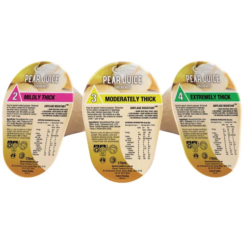 Flavour Creations Pear Juice Thickened 175mL Flavour Creations Pear Juice Thickened 175mL