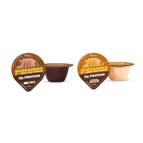 Flavour Creations Screamies No Melt Protein (8g) Ice Cream 120gm Cup