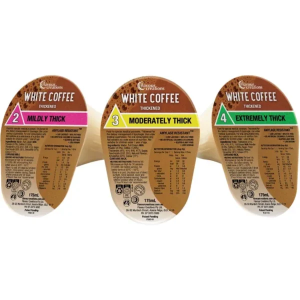 Flavour Creations White Coffee Thickened Drink 175mL