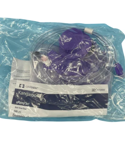 Kangaroo E Pump Feed Administration Set 500mL Cap Set