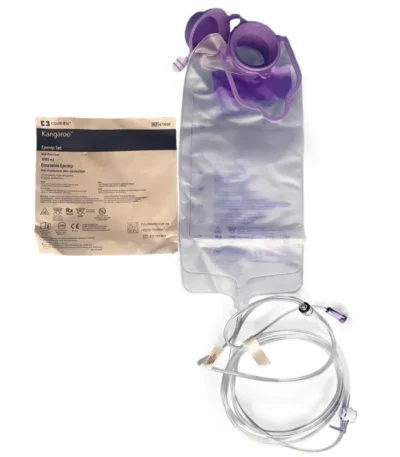 Kangaroo ePump 1000mL Feed Set Anti Free Flow