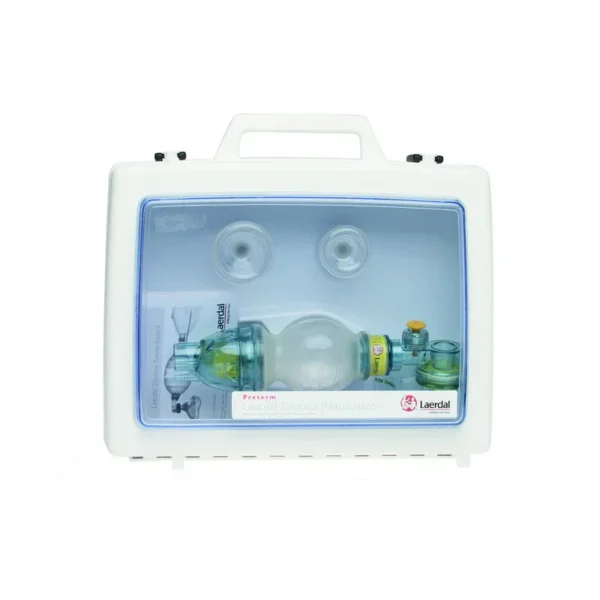 Laerdal LSR Reusable Preterm Complete Resuscitator With Display Case