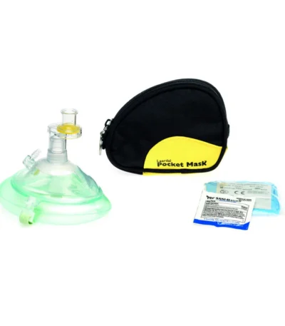 Laerdal Pocket Mask With Gloves and Wipe