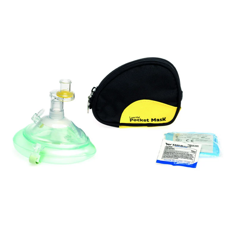 Laerdal Pocket Mask With Gloves and Wipe Laerdal Pocket Mask With Gloves and Wipe