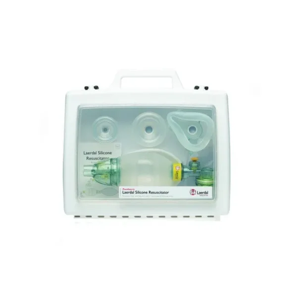 Laerdal Silicone Resuscitator Paediatric Complete In Compact Case