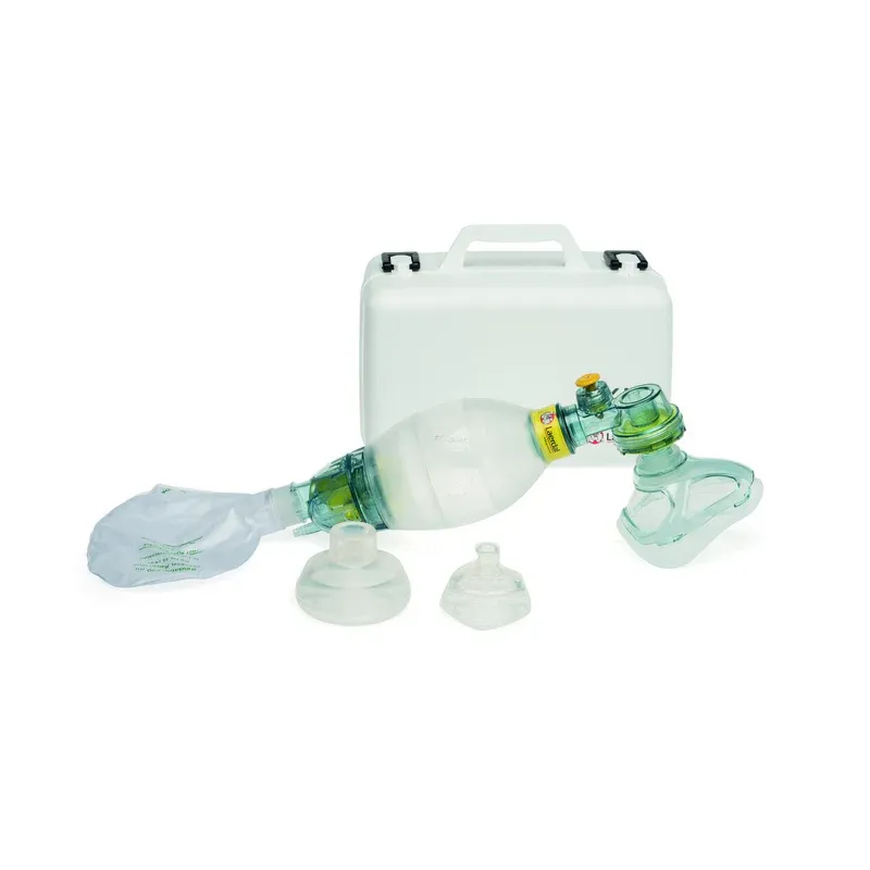 Laerdal Silicone Resuscitator Pediatric Complete With Mask in Compact Case Laerdal Silicone Resuscitator Pediatric Complete With Mask in Compact Case