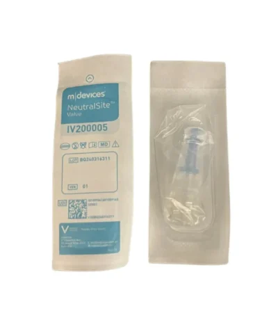 Mdevices Neutral Pressure Displacement Needleless Access Site