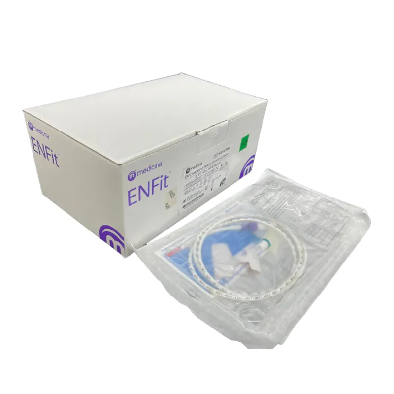 Medicina ENFit 14CH Nasojejunal (NJ) Feeding Tube Polyurethane With Guidewire Medicina ENFit 14CH Nasojejunal (NJ) Feeding Tube Polyurethane With Guidewire