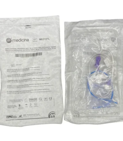 Medicina ENFit Enteral Drainage Bag With Extension Tubing