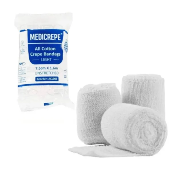 Medicrepe Cotton Crepe Bandage Light