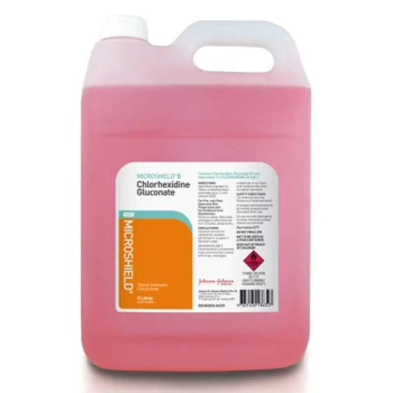 Microshield 5 Chlorhexidine Concentrate 5L Microshield 5 Chlorhexidine Concentrate 5L