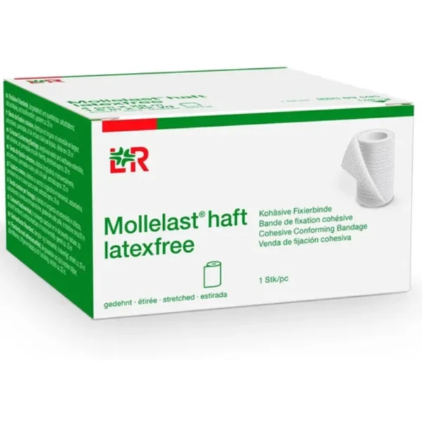 Mollelast Haft Cohesive Bandage Latex Free