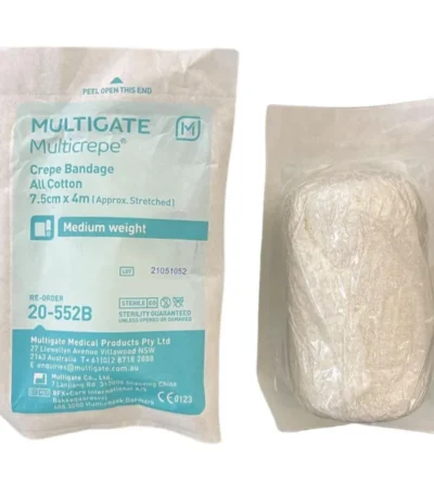 Multigate Multicrep Bandage Crepe 7.5cmx1.6mtr Sterile