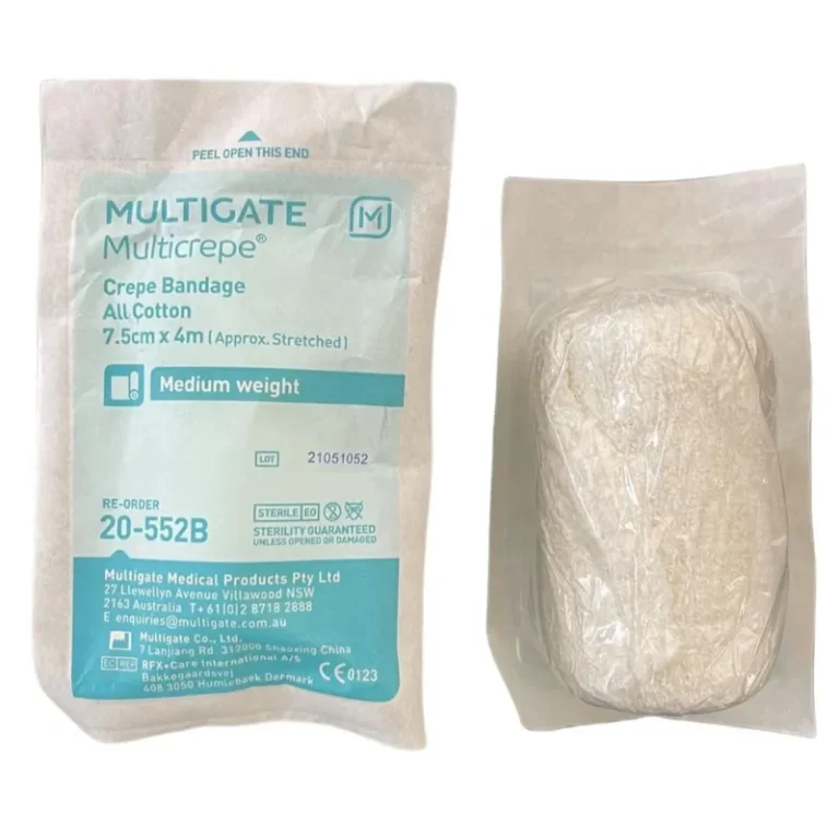 Multigate Multicrep Bandage Crepe 7.5cmx1.6mtr Sterile