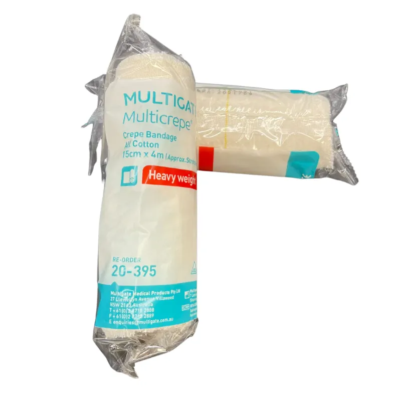 Multigate Multicrep Crepe Bandage All Cotton 15cmx4mtr (Stretched) Multigate Multicrep Crepe Bandage All Cotton 15cmx4mtr (Stretched)