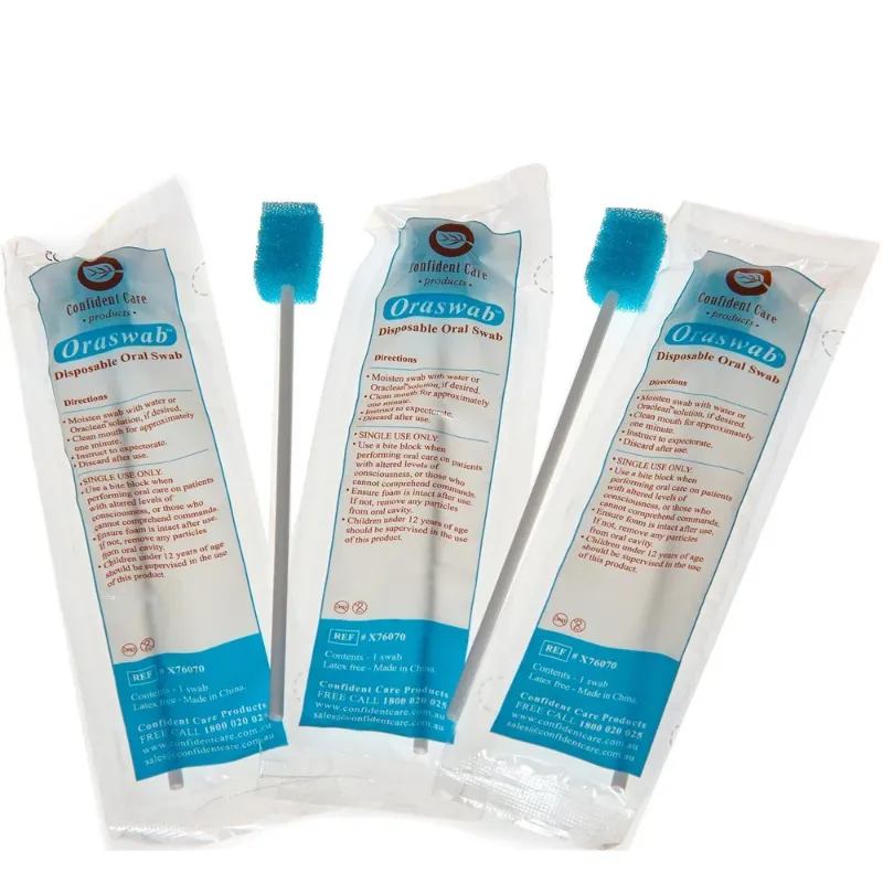 Oral Swab Blue Oral Swab Blue