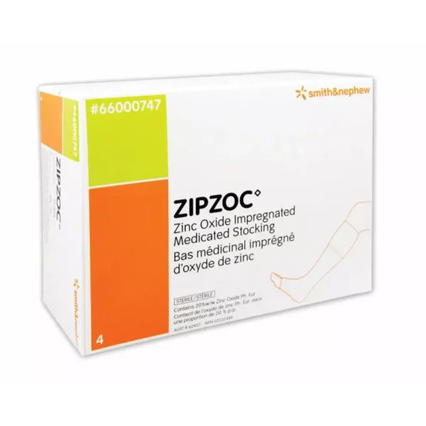 Smith & Nephew Zipzoc Zinc Oxide Stocking