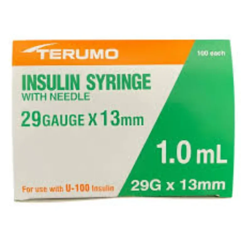Terumo U-100 Insulin Syringes with Needle