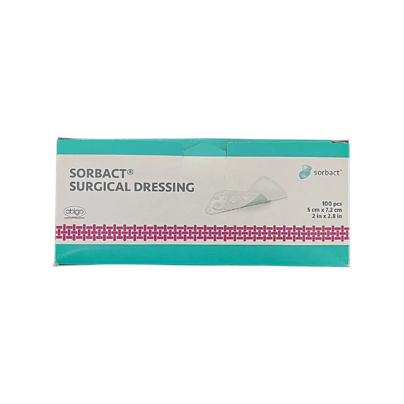 13191_source_1649865544 Sorbact Surgical Dressing 5cm x 7.2cm (76199-28) - Image 1