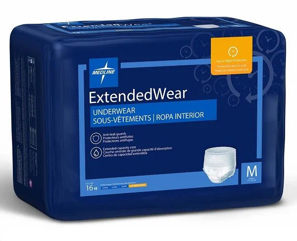 Medline Protection Plus Pull Up Ec Pants Medium Waist 71-102Cm 1463Ml (Pktx16) Msc53005 - Pack of 4