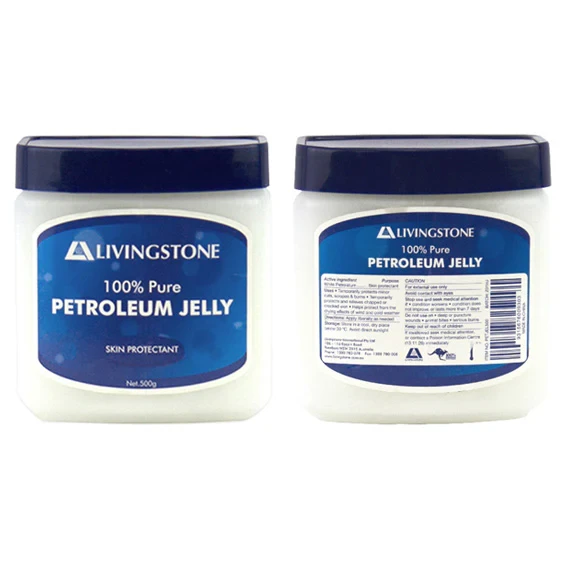 2026-03-01-69a3478b64ecb-1.webp Soft Petroleum Jelly, White Paraffin BP, 500 Grams in Tub, Each - Image 1