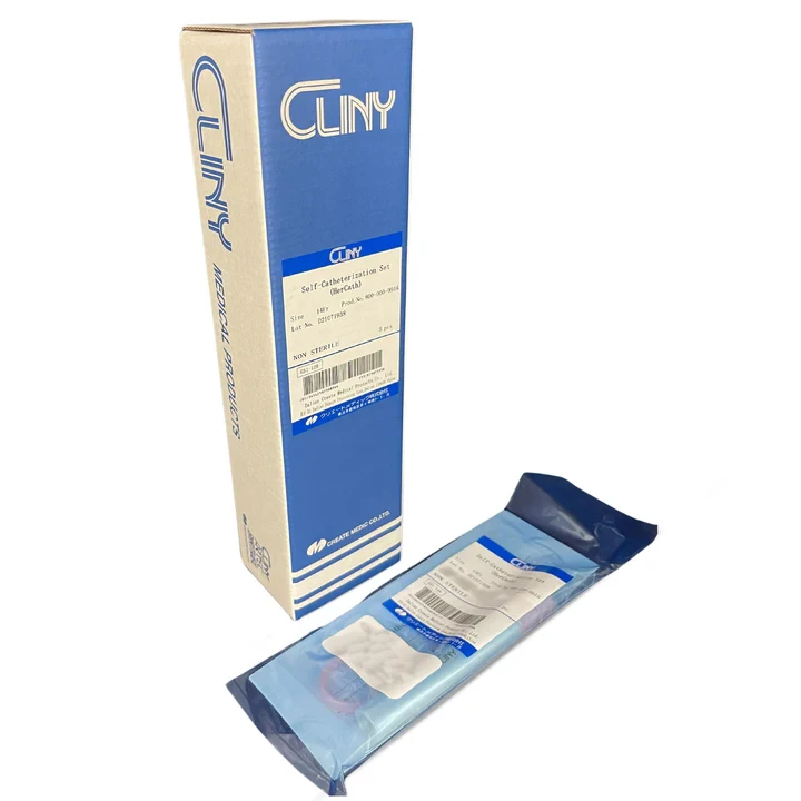 2026-03-02-69a5cf9861049.webp Cliny Hercath Female Self Catherization Set Intermittent Catheter, Box of 5 - All Sizes - Image 1