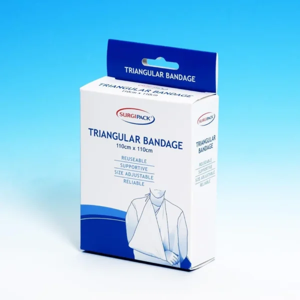 Triangular Bandage 110Cmx110Cm Cotton, 2pcs