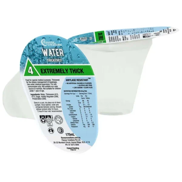 Flavour Creations Water Thickened, Box of 24 - All Types
