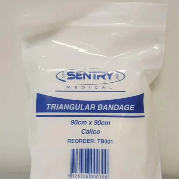Triangular Bandage Cotton Calico Non Sterile, Carton of 200 - All Sizes