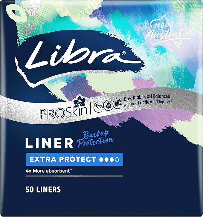 2026-03-13-69b30e6a5d62c-1.webp Libra Liner Extra Protect 50 Pack, 4pkt - Image 1
