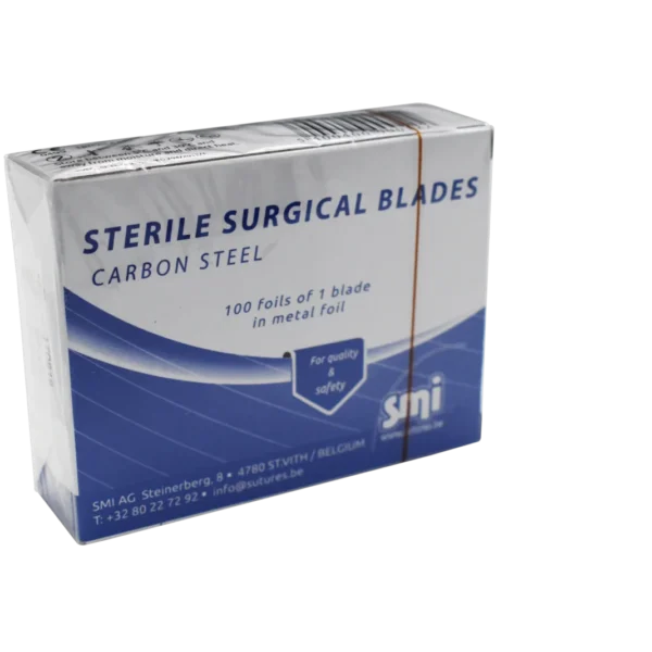 SMI Surgical Blades Sterile, N° 10 - Box of 100