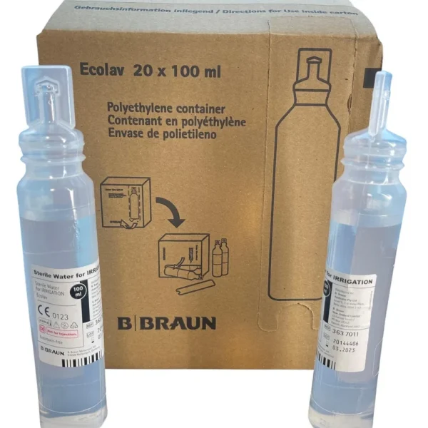 B. Braun Ecolav Sterile Water For Irrigation 100mL (3637011)