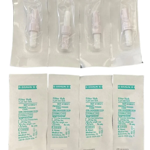 B. Braun Filter Hub 5 Micron In Male/Female Luer Lock (418021)