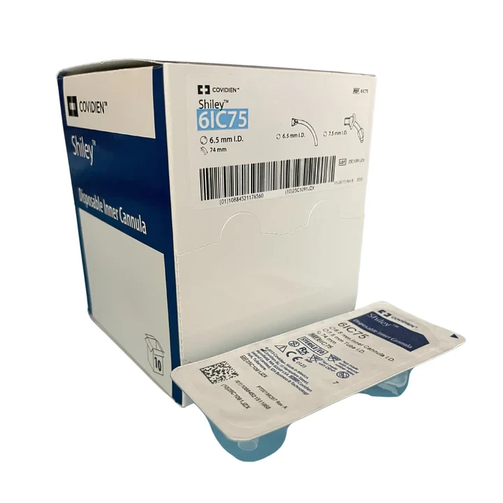 2026-03-15-69b5af246e812-1.webp Shiley Flexible Disposable Inner Cannula, Box of 10 (6.5mm / 7.5mm) - Image 1
